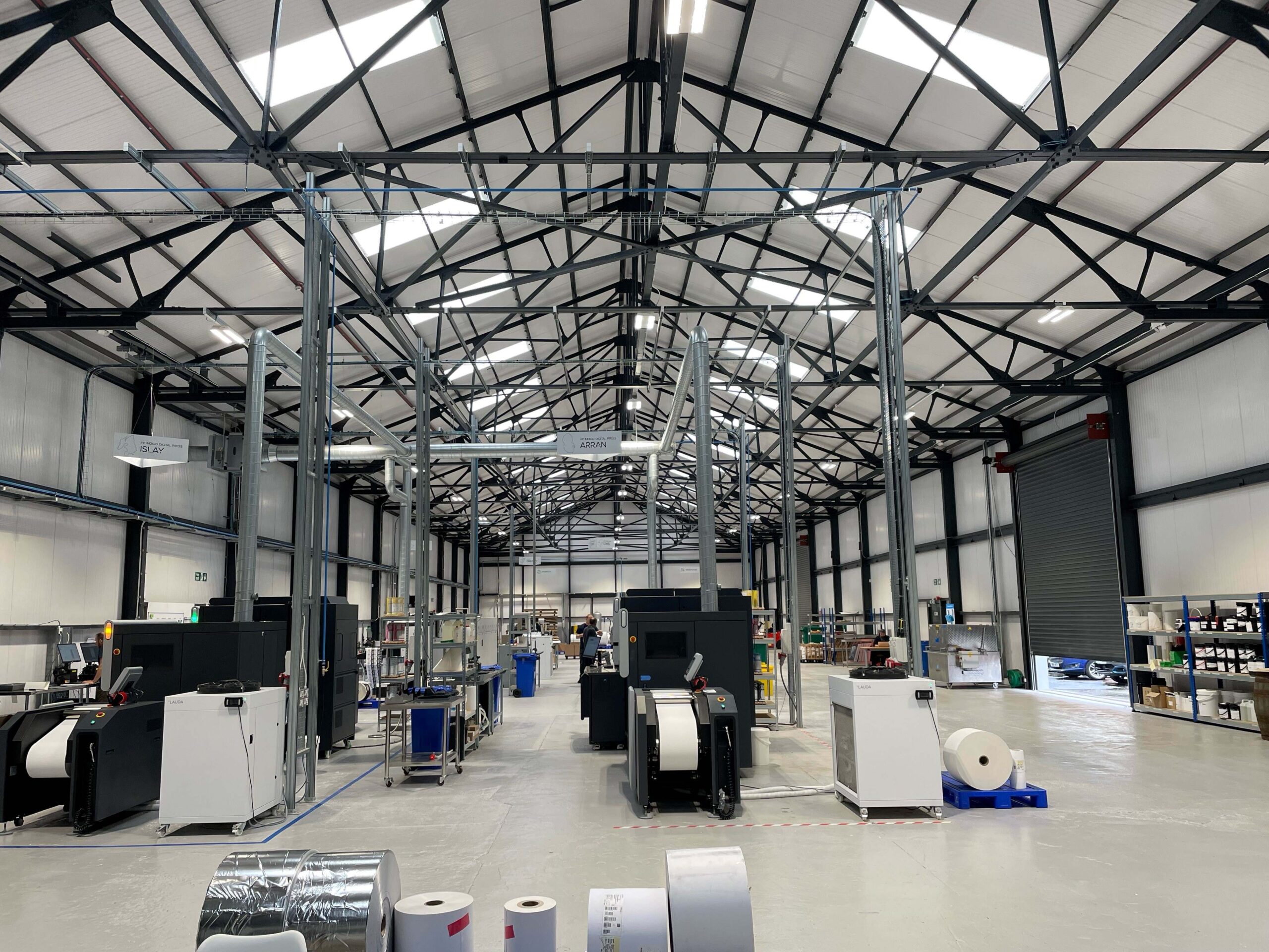 Luceco puts label printing company in high spirits with warehouse lighting solution