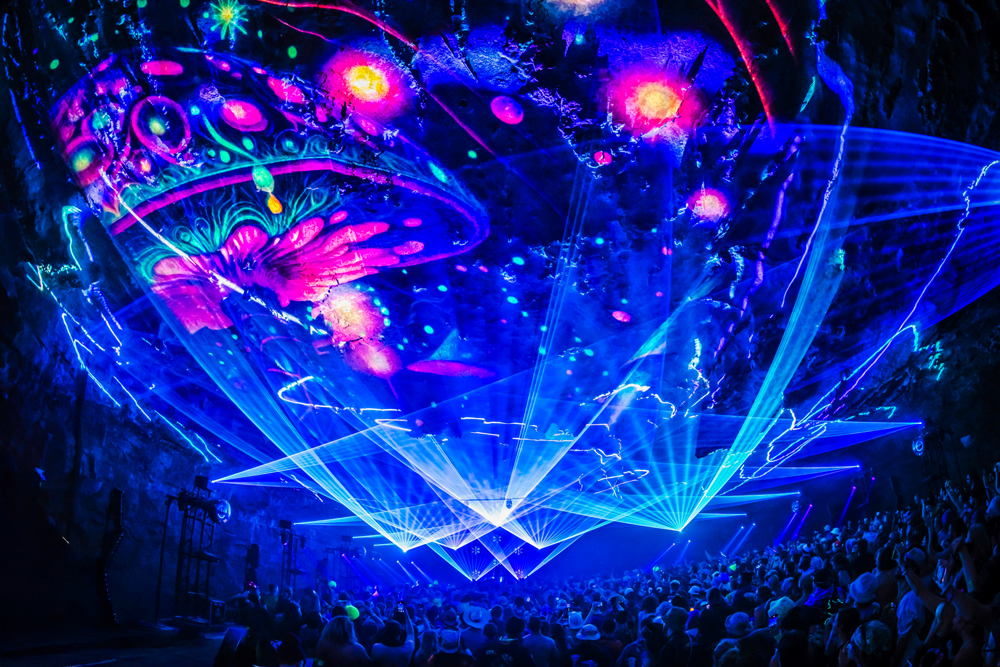 Justin Casey and Helms Projects create underground magic for LSDream with CHAUVET Professional