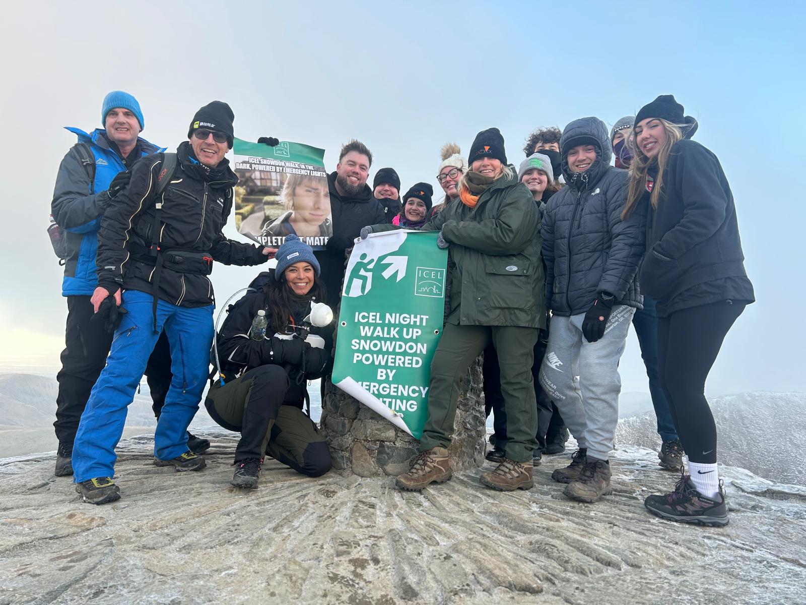 ICEL Night Walk Up Snowdon Powered by Emergency Lighting raises £2,170 for the Electrical Industries Charity (EIC)