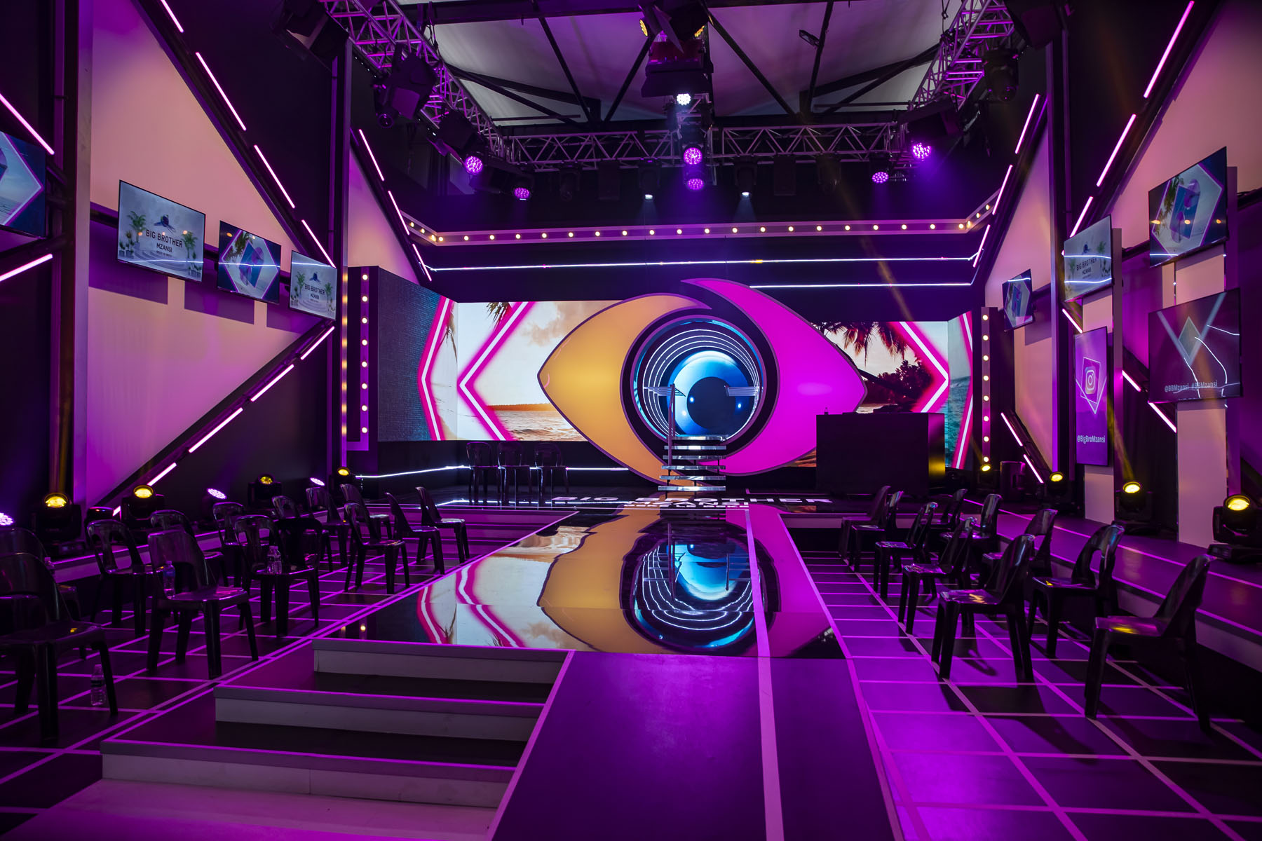 Robe iSpiiders for Big Brother South Africa - A1 Lighting Magazine